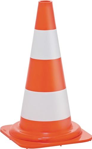 Nordwest Leitkegel H.500mm tagesleuchtend G.1,05 kg,28,5x28,5cm