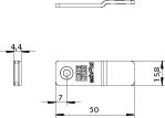 WINKHAUS STULPPLATTE R SL,