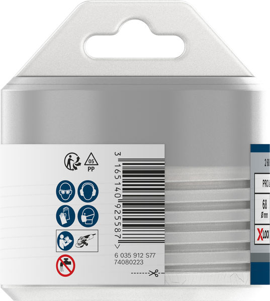 BOSCH Diamanttrockenbohrer X-LOCK Best for Ceramic Dry Speed, 68 x 35 mm