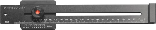 PROMAT Streichmaß 250mm m.flachem Schieber PROMAT