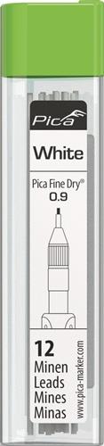 PICA Ersatzmine 12x weiß präzises Anzeichnen 12 Minen/Set PICA