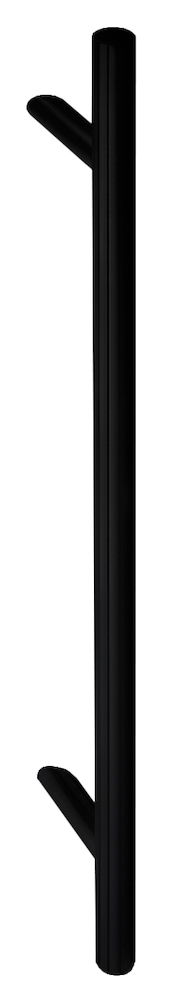 HERMAT Stoßgriff 8010.SL,schräge Stütze, Edelstahl