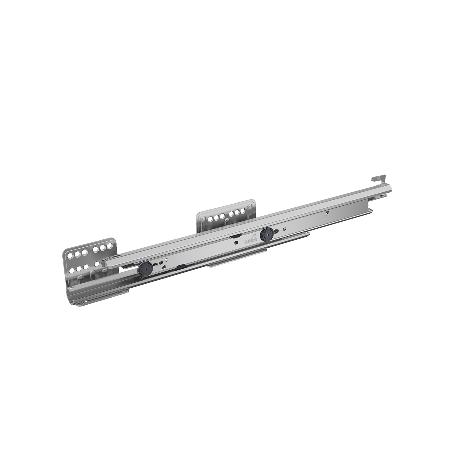 HETTICH Auszugsführung Actro mit Silent System / Push to open Silent, 40 kg, 550 mm, Korpusseitendicke 19 mm (EB 12), links, 9240581