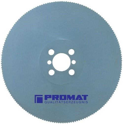 PROMAT Metallkreissägeblatt Form BW D.315mm B.2,5mm HSS-Co Bohrungs-D.40mm Z.220 PROMAT