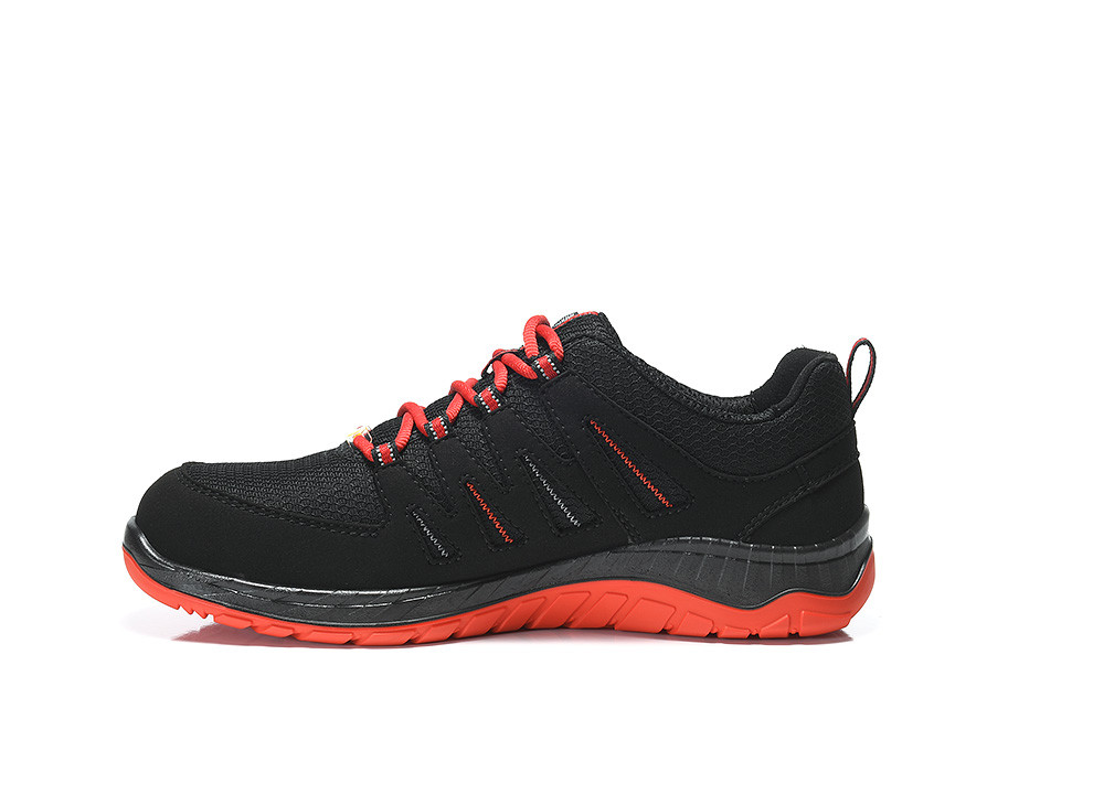 ELTEN Sicherheitshalbschuh MADDOX black-red Low ESD S3, Gr. 42