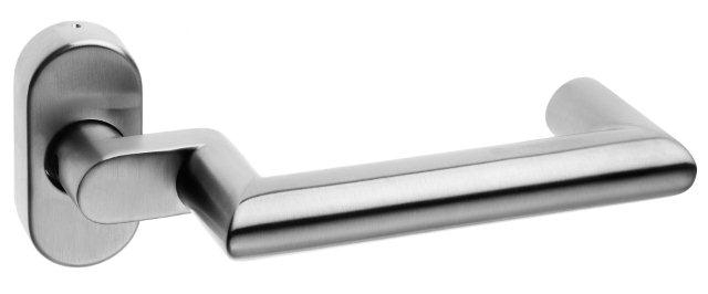 EDI FH Drücker-Halbgarnitur ohne Schlüsselrosette Ares FS 1133/2133, Edelstahl