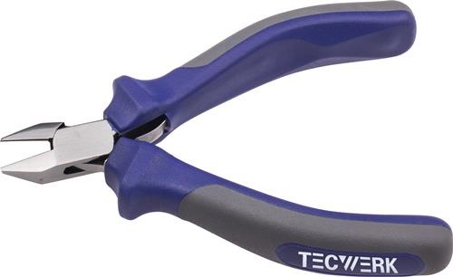 TECWERK Elektronik-Seitenschneider L.115mm Facette nein spitz TECWERK