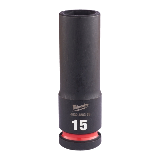 MILWAUKEE 15 x 78 mm SHOCKWAVE Schlagnuss 1/2" lang