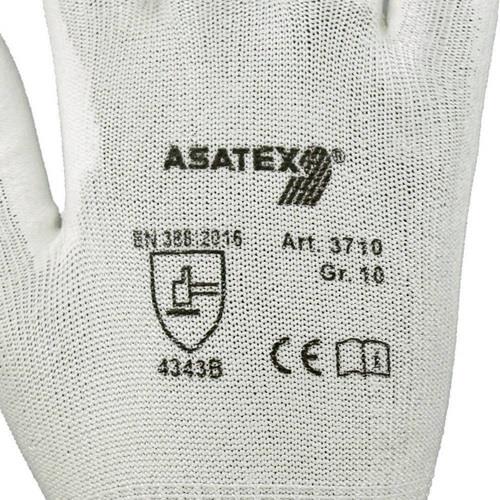 ASATEX Schnittschutzhandschuhe Gr.7 weiß EN 388 PSA II 10 PA