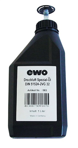 EWO Druckluftspezialöl 1l Flasche EWO