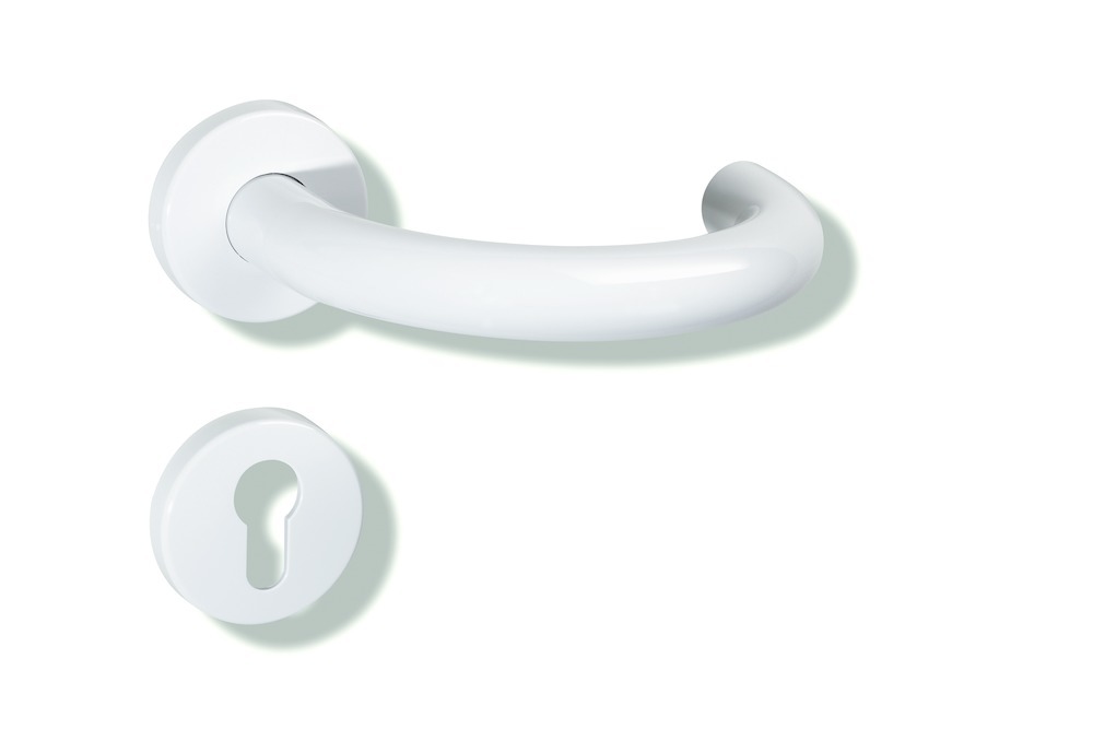 HEWI Drückergarnitur mit Rosetten 111R01.530, VK 8,5 mm, Polyamid, 111R01.530 90