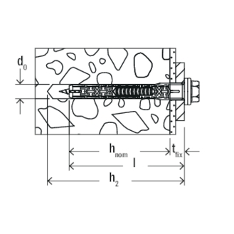 FISCHER DuoXpand 10x140 FUS R, Langschaftdübel