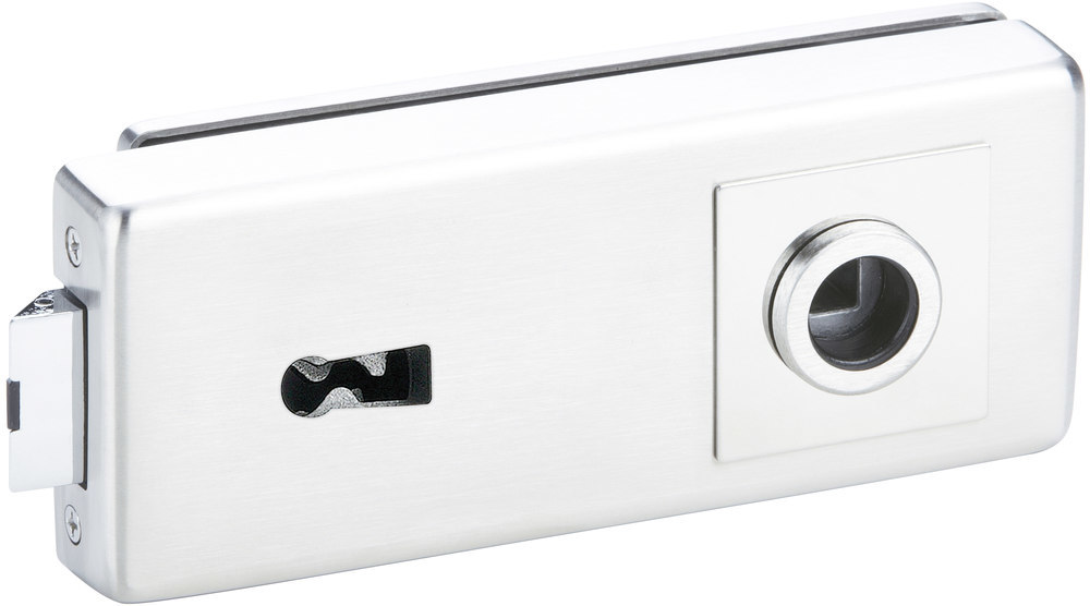 HERMAT Ganzglastürschloss GENOVA 6082.BIC, Edelstahl