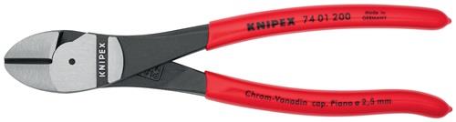 KNIPEX Kraftseitenschneider L.200mm pol.Form 0 Ku.-Überzug KNIPEX