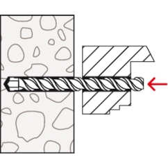 FISCHER Fensterrahmenschraube FFSZ 7,5x52