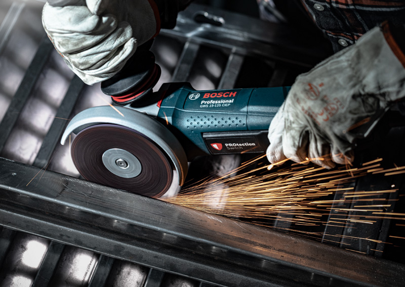 BOSCH EXPERT N477 SCM Scheibe für Winkelschleifer, 125 x 22 mm, extra grob, 25-tlg.. Für kleine Winkelschleifer