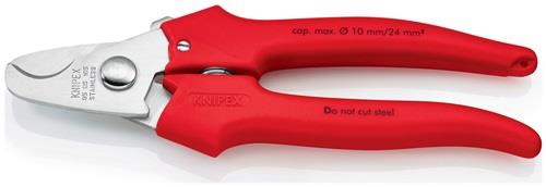 KNIPEX Kabelschere L.165mm Kopf pol.Ku.umspritzt KNIPEX