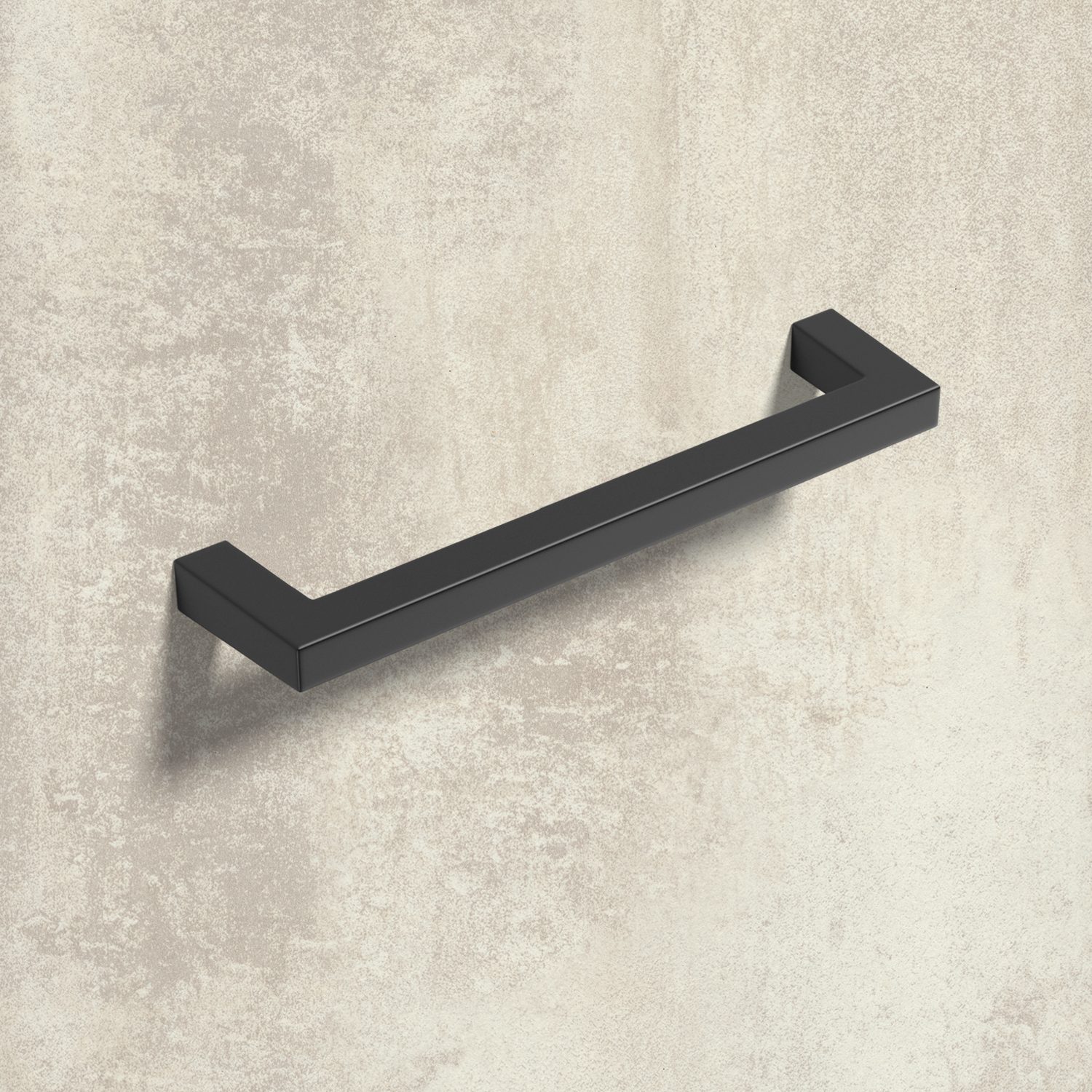 HETTICH Griff Tornea, •–• 128, L 138 mm, B 10 mm, H 32 mm, Schwarz matt, 9269731