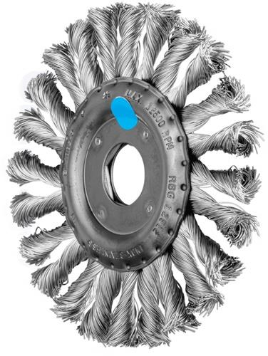 PFERD Rundbürste RBG 12512/22,2 CT INOX 0,35 D.125mm Drahtstärke 0,35mm VA 12mm