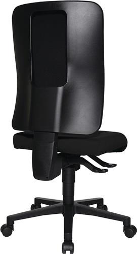 TOPSTAR Bürodrehstuhl m.Synchr.-Techn.schwarz 450-550mm Trgf.110kg TOPSTAR