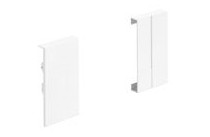 HETTICH Verbinder für Aluminiumfront InnoTech Atira, 70 mm, links und rechts, weiß, 9196348