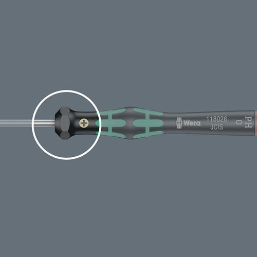 WERA Elektronik-Feinmechanik-Schraubendreher 2067 T-BO 7 Klingen-L.60mm WERA