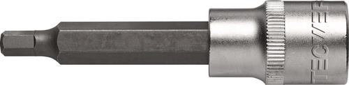 TECWERK Steckschlüsseleinsatz 1/2 Zoll Innen-6-kant SW 6mm L.90mm TECWERK