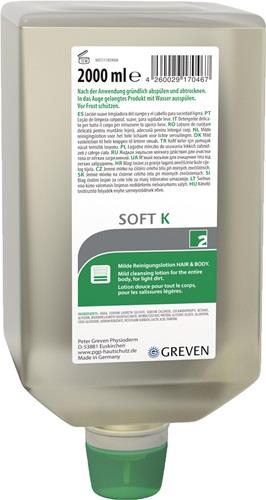 GREVEN Ganzkörperreinigungslotion GREVEN® SOFT K 2l Varioflasche