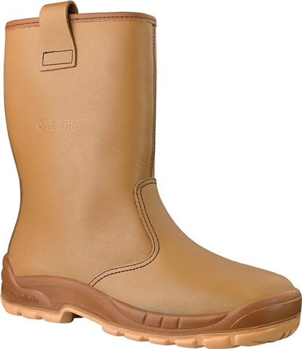 Jallatte Winterschlupfstiefel Jalartic SAS Gr.47 beige AP-23-Leder S3 SRC EN20345 U.POWER