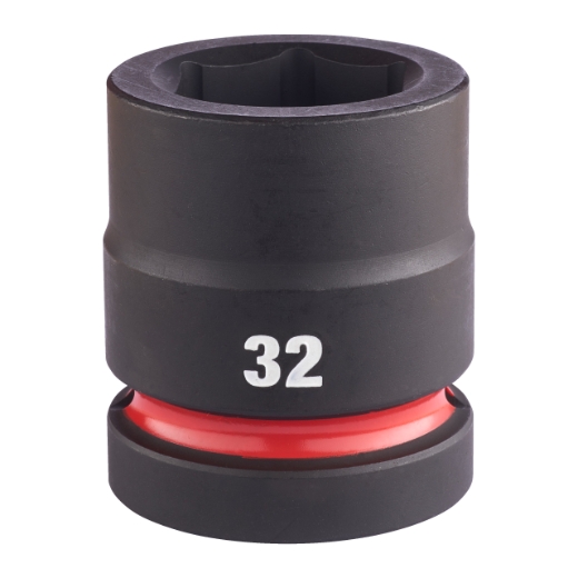 MILWAUKEE 32 x 62 mm SHOCKWAVE Schlagnuss 1" kurz