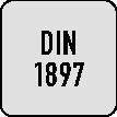 PROMAT Spiralbohrer DIN 1897 Typ UNI D.3,7mm HSS-Co TiN Zyl.schaft ext.kurz PROMAT