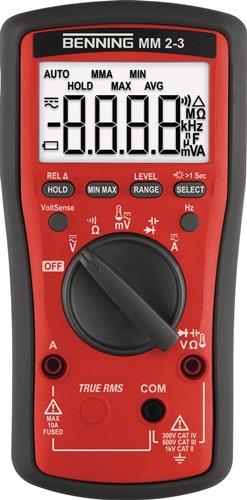 BENNING Multimeter MM 2-3 0,01 mV – 600V AC/DC TRUE RMS BENNING