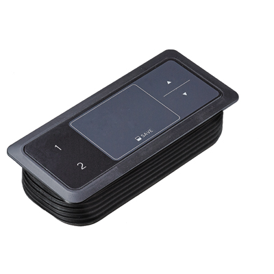 HETTICH Handschalter Touch Inlay, schwarz, 9155201