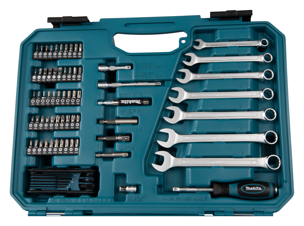 MAKITA Werkzeug-Set 120-tlg.