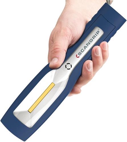 SCANGRIP LED-Akkuhandleuchte MAG PRO 3,7 V 2600 mAh Li-Ion 60-600 lm