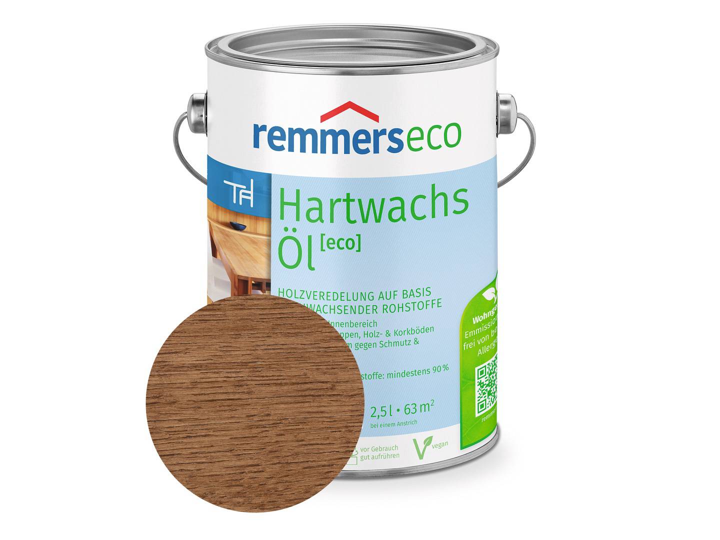 REMMERS Hartwachs-Öl [eco] nussbaum (RC-660) 0,375 l