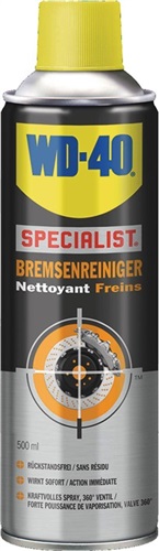 WD-40 SPECIALIST Bremsenreiniger acetonhaltig 500 ml Spraydose WD-40 SPECIALIST