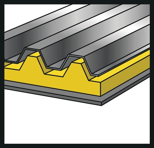 PROMAT Säbelsägeblatt L.150mm B.19mm TPI 24 1mm 5 St./Karte