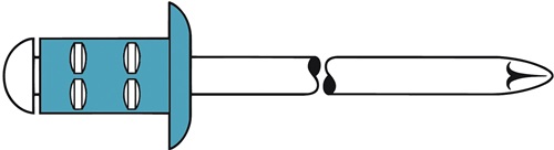 GESIPA Blindniet PolyGrip® Nietschaft dxl 4,8x17mm VA 500 St.GESIPA