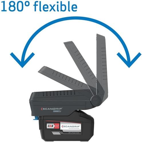 SCANGRIP LED-Strahler BASIC CONNECT 97 W 1000 lm 5,2 Ah 18 V IP30 SCANGRIP SCANGRIP LED-Strahler BASIC CONNECT 97 W 1000 lm 5,2 Ah 18 V IP30 SCANGRIP