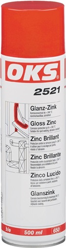 OKS Glanzzink OKS 2521 alufarben 400ml Spraydose OKS