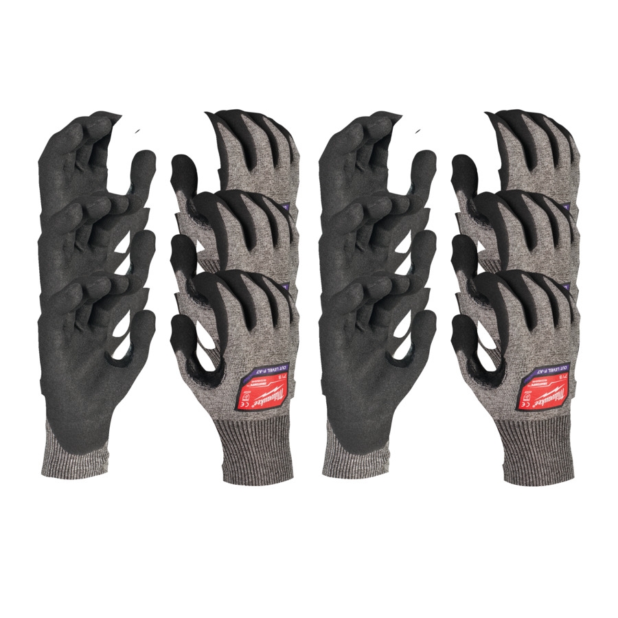 MILWAUKEE Größe 10 (XL) 12er Pack Schnittschutzhandschuhe Klasse F MILWAUKEE Größe 10 (XL) 12er Pack Schnittschutzhandschuhe Klasse F