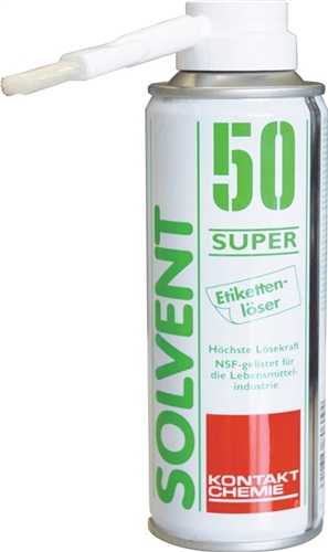 KONTAKT CHEMIE Etikettenlöser SOLVENT 50 SUPER 200ml Spraydose KONTAKT CHEMIE
