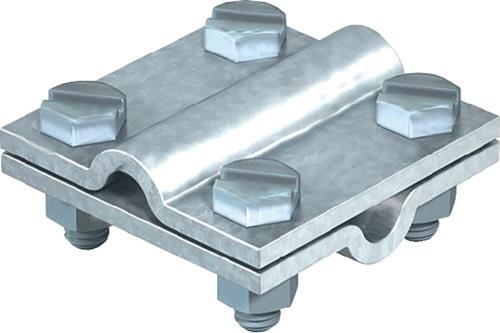 Nordwest Kreuzverbinder DIN EN 62561-1 rund/rund 8-10mm TZN STA
