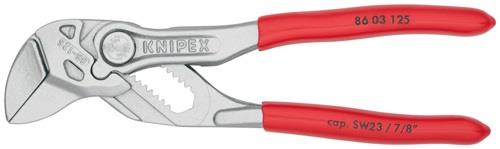 KNIPEX Zangenschlüssel L.125mm Spann-W.23mm verchr.Ku.-Überzug KNIPEX