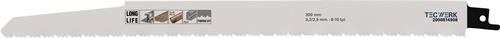 TECWERK Säbelsägeblatt L.300mm B.22mm TPI 8/10 3,2/2,5mm 3 St./Karte TW