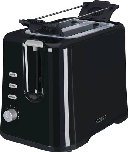 2-Schlitz Toaster TA 3102 swi 870 W schwarz-Inox ,2 Toastscheiben