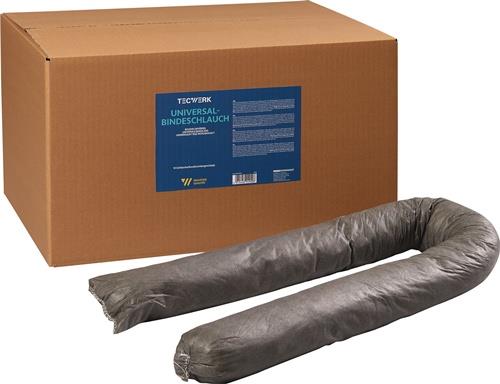 TECWERK Universalbindeschlauch grau L.120cm D.8cm 10 St.Krt.TECWERK