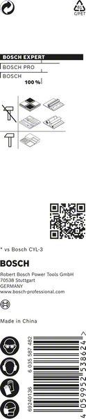 BOSCH EXPERT HEX-9 MultiConstruction Bohrer, 3 x 45 x 90 mm. Für Dreh- und Schlagbohrer BOSCH EXPERT HEX-9 MultiConstruction Bohrer, 3 x 45 x 90 mm. Für Dreh- und Schlagbohrer