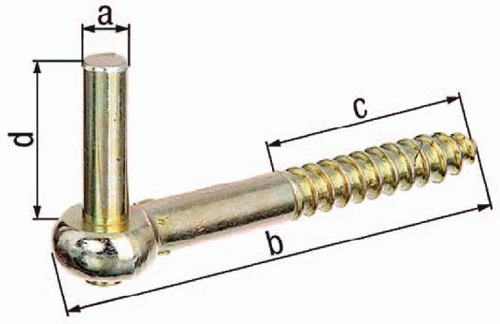 GAH Kloben z.Einschr.13x155mm VA GAH